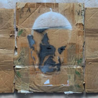 (75 x 50 cm.) - spray can