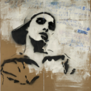 (150 x 150 cm.) spray can