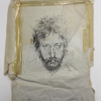 charcoal (30 x 40 cm.)