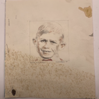 conté (20 x 20 cm.)