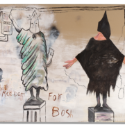 (160 x 200 cm.) mixed media